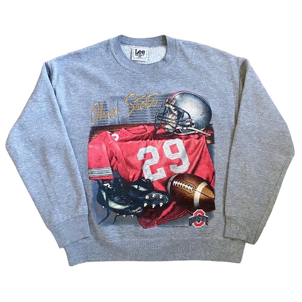 Lee Sport x Nutmeg NCAAF Ohio State Buckeyes Crewneck Sweater